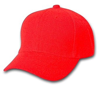 Solid RED Ball Cap
